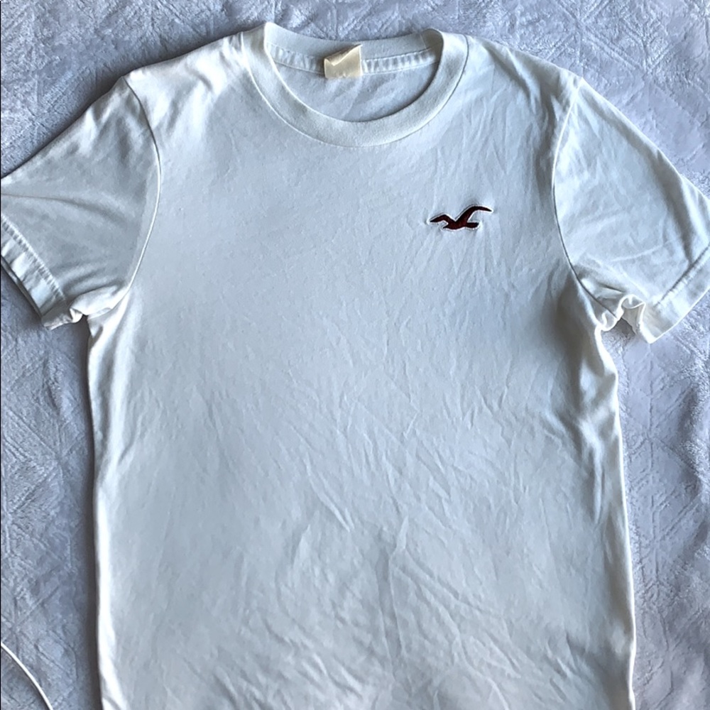 Hollister White Tee